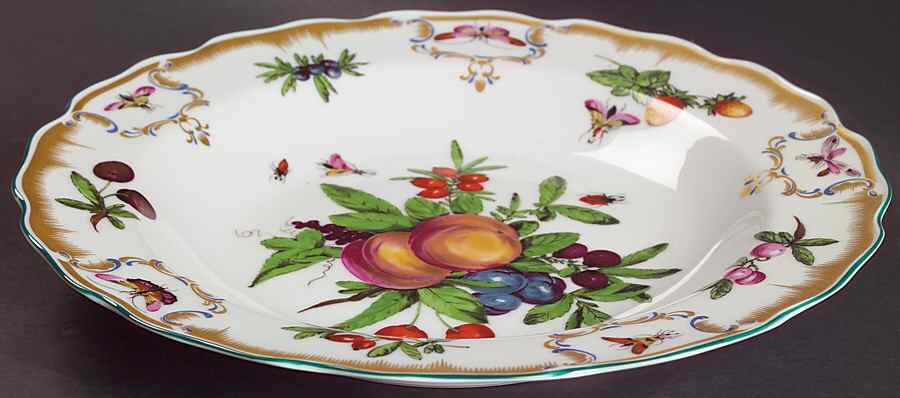 Duke of Gloucester Large Rim Soup Bowl by Mottahedeh-1