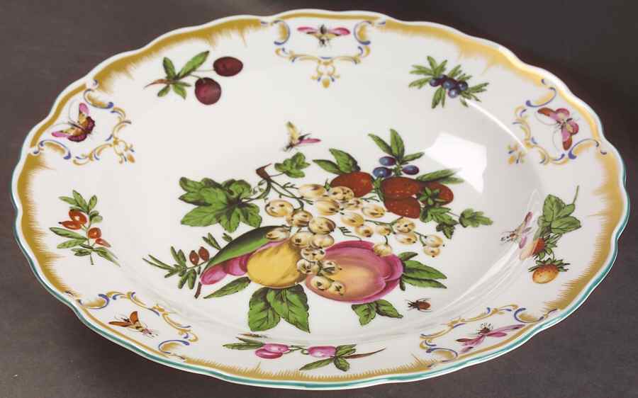 Duke of Gloucester Large Rim Soup Bowl by Mottahedeh-1