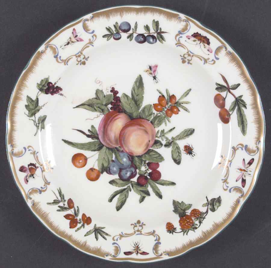 Duke of Gloucester Salad/Dessert Plate by Mottahedeh-1
