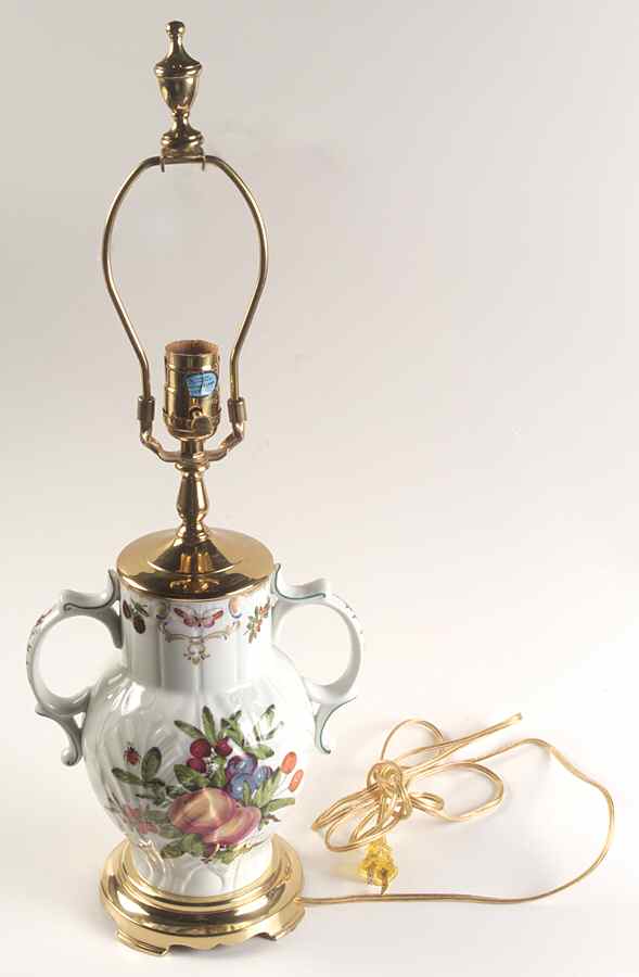 Duke of Gloucester 23" Electric Lamp No Shade by Mottahedeh-1