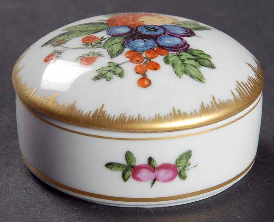 Duke of Gloucester 2" Round Box & Lid by Mottahedeh-1