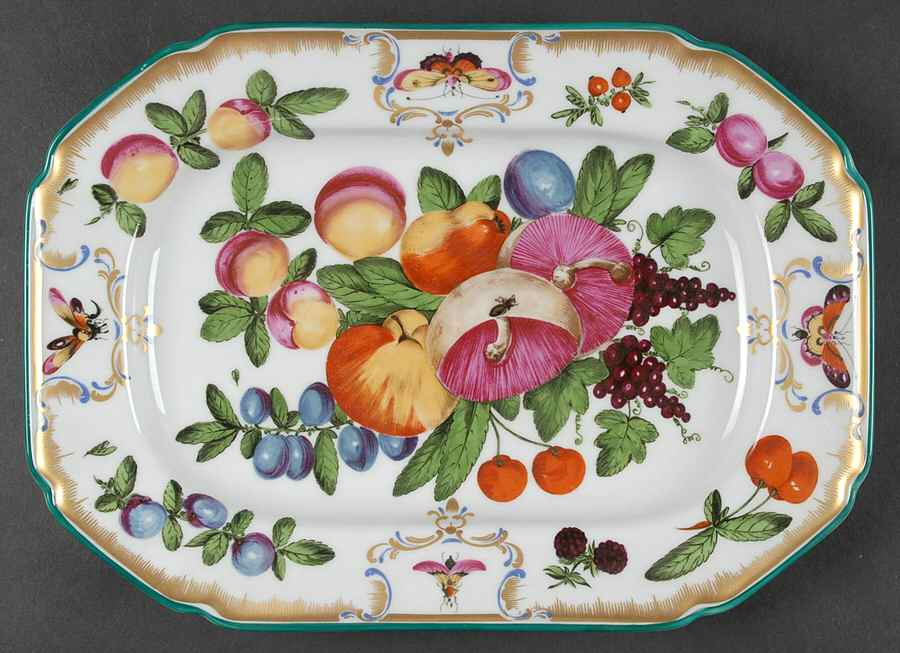 Duke of Gloucester 11" Octagonal Serving Platter by Mottahedeh-1