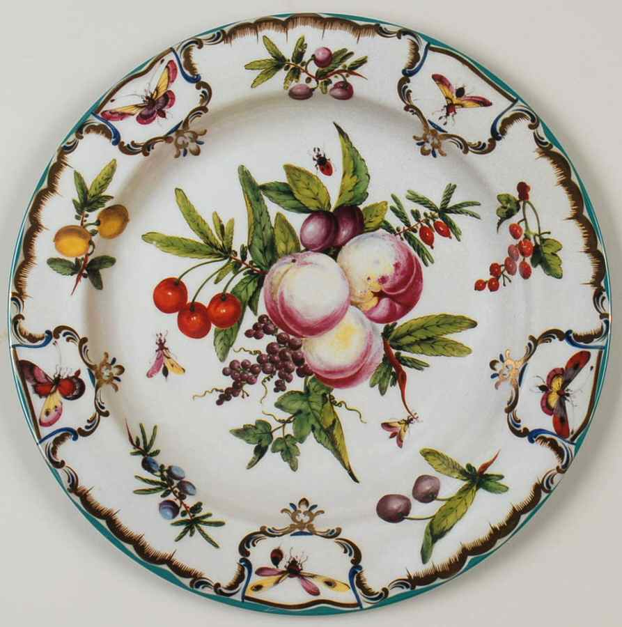 Duke of Gloucester Tin Picnic Dinner Plate by Mottahedeh-1