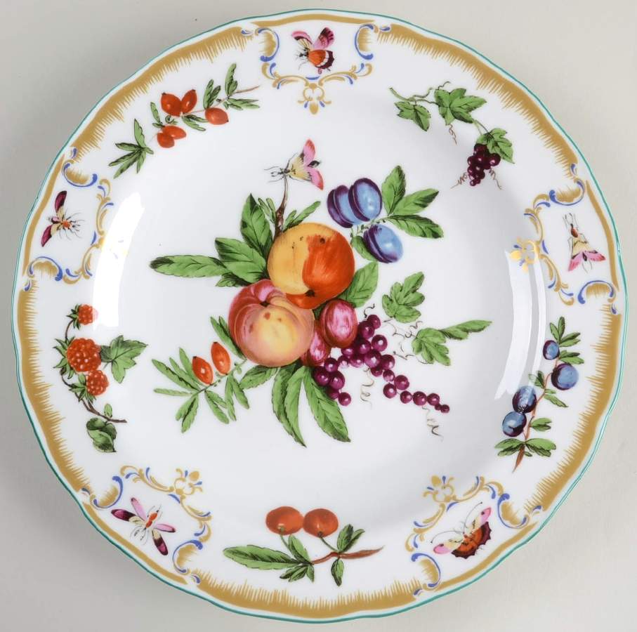 Duke of Gloucester Salad/Dessert Plate by Mottahedeh-1