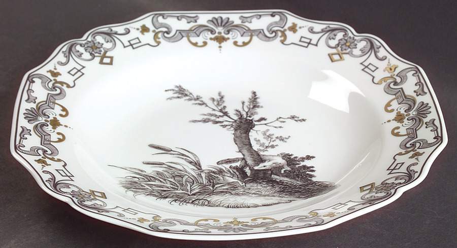 Du Paquier Rim Soup Bowl by Mottahedeh-1