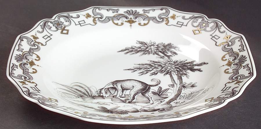 Du Paquier Rim Soup Bowl by Mottahedeh-1