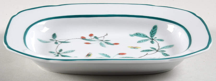 Famille Verte (Green Background) Underplate for Tureen by Mottahedeh-1