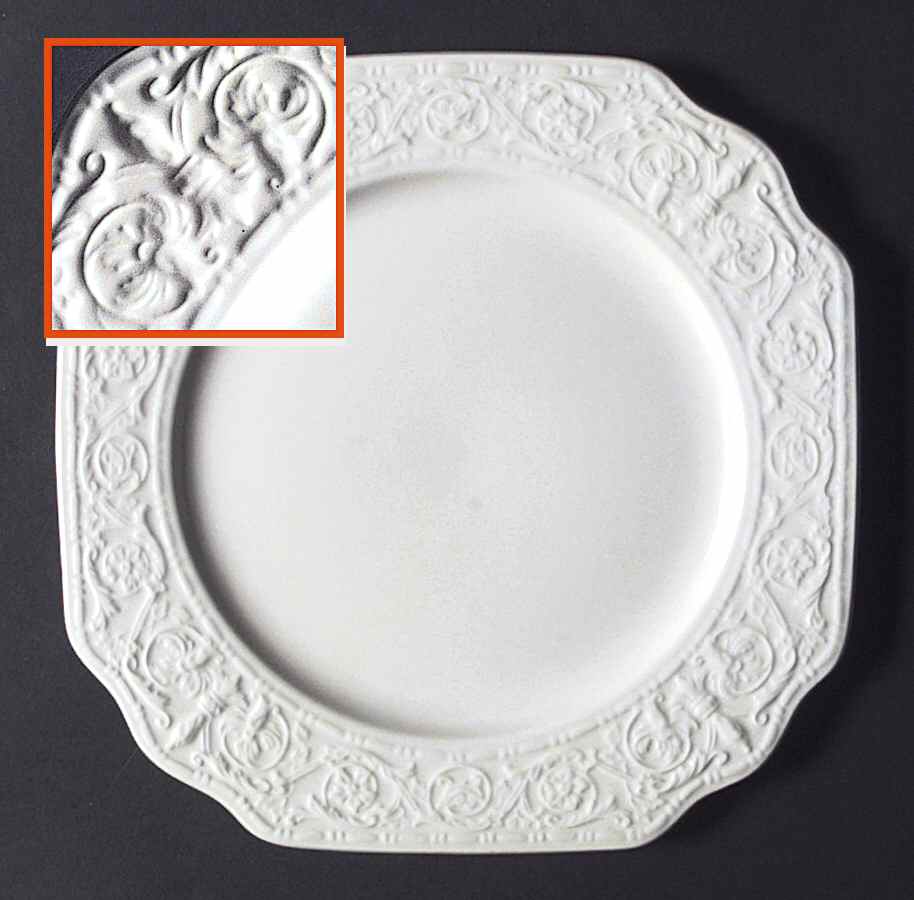 Florentine Dinner Plate by Mottahedeh-1