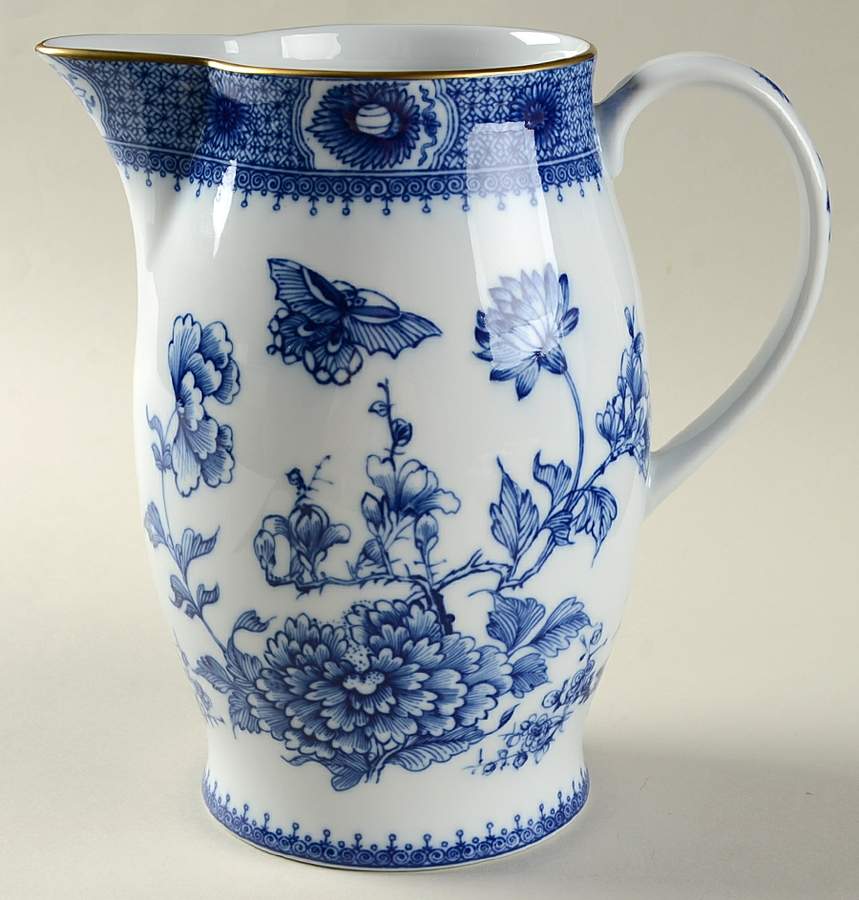 Imperial Blue 32 Oz Pitcher by Mottahedeh-1