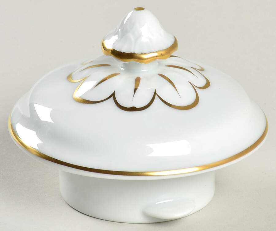 Indigo Lid for Coffee Pot by Mottahedeh-1