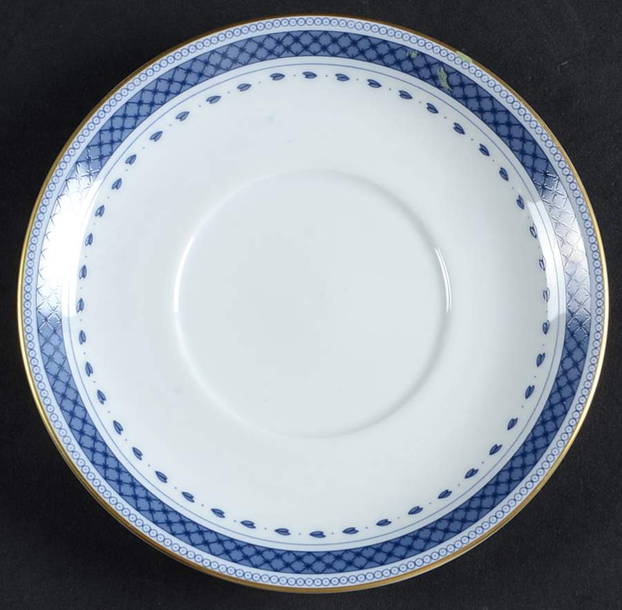 Indigo Saucer by Mottahedeh-1
