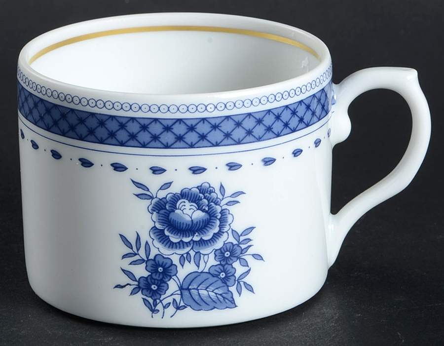 Indigo Flat Cup by Mottahedeh-1