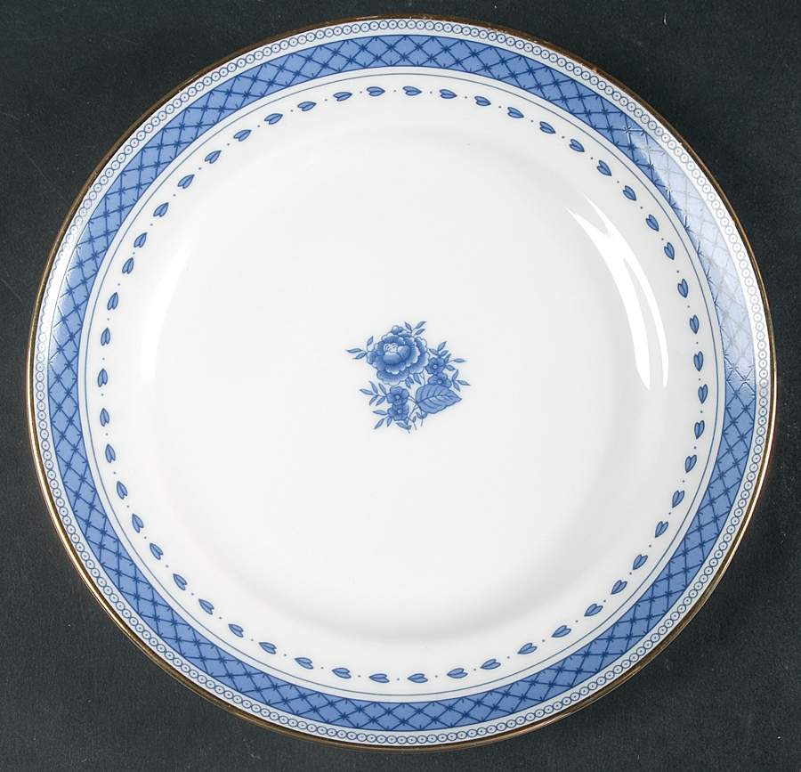Indigo Bread & Butter Plate by Mottahedeh-1
