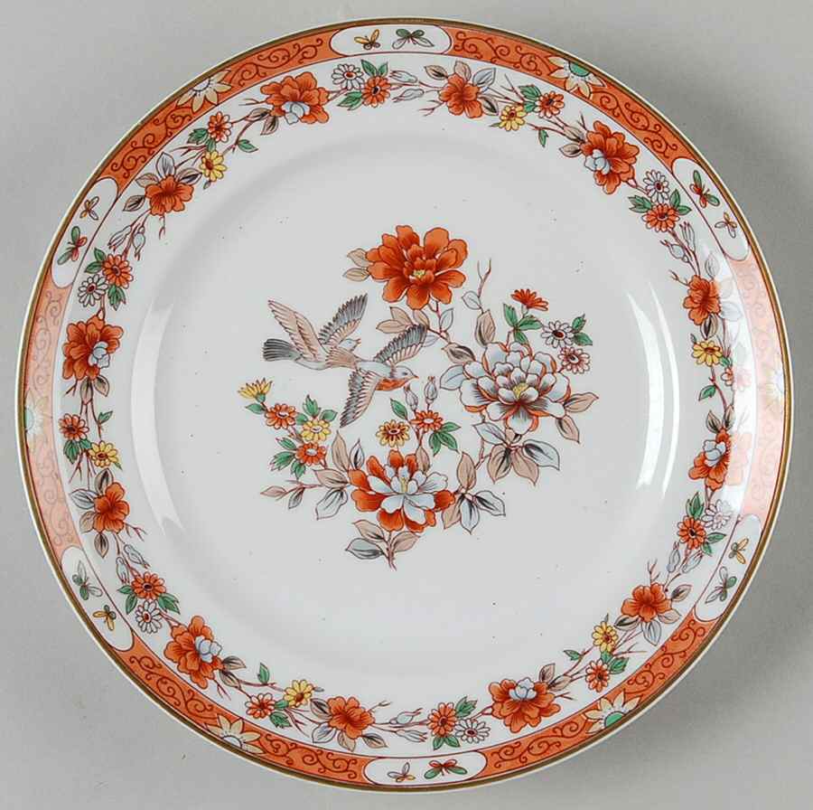 Magnolia & Birds Bread & Butter Plate by Mottahedeh-1