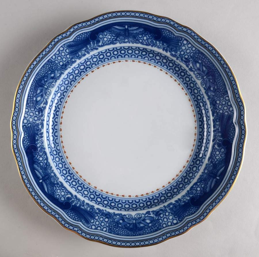 Mandarin Bouquet Dinner Plate by Mottahedeh-1