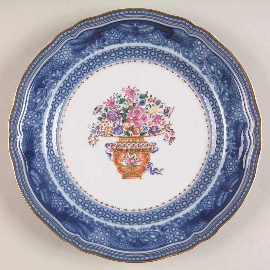 Mandarin Bouquet Bread & Butter Plate by Mottahedeh-1