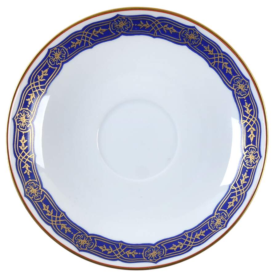 Merian Saucer for Flat Cup by Mottahedeh-1