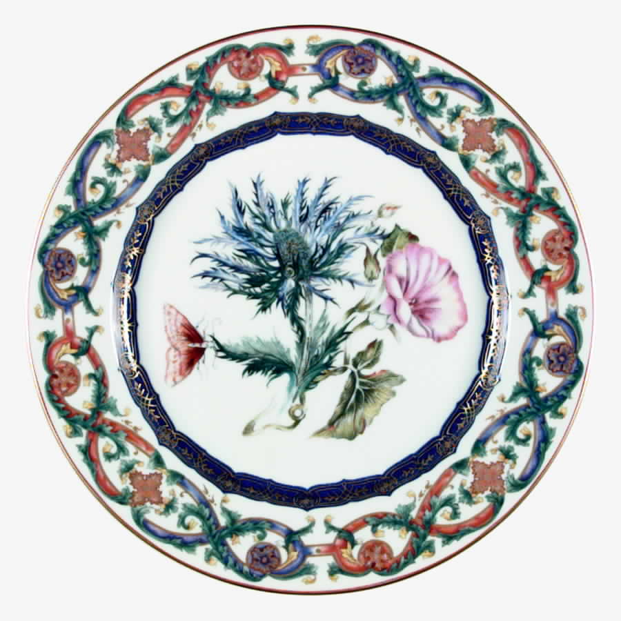 Merian Salad/Dessert Plate by Mottahedeh-1