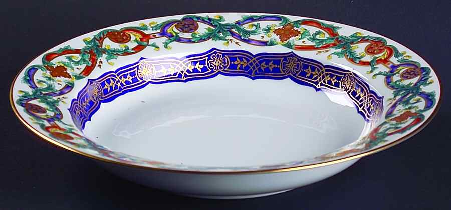 Merian Large Rim Soup Bowl by Mottahedeh-1