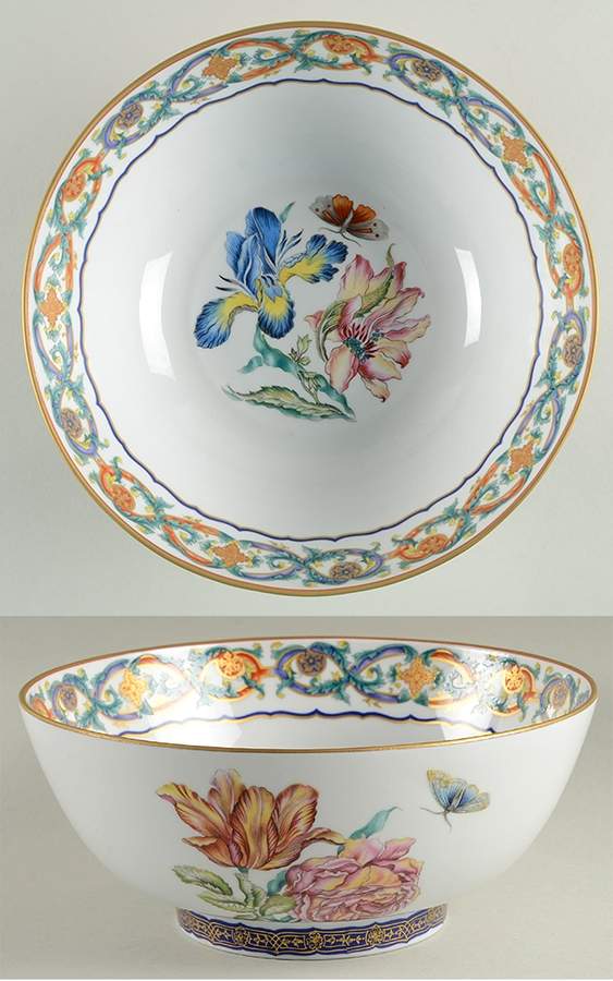 Merian 9" Salad Serving Bowl by Mottahedeh-1