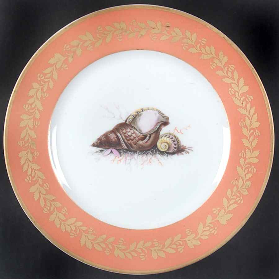 Natchez Shell Salad/Dessert Plate by Mottahedeh-1