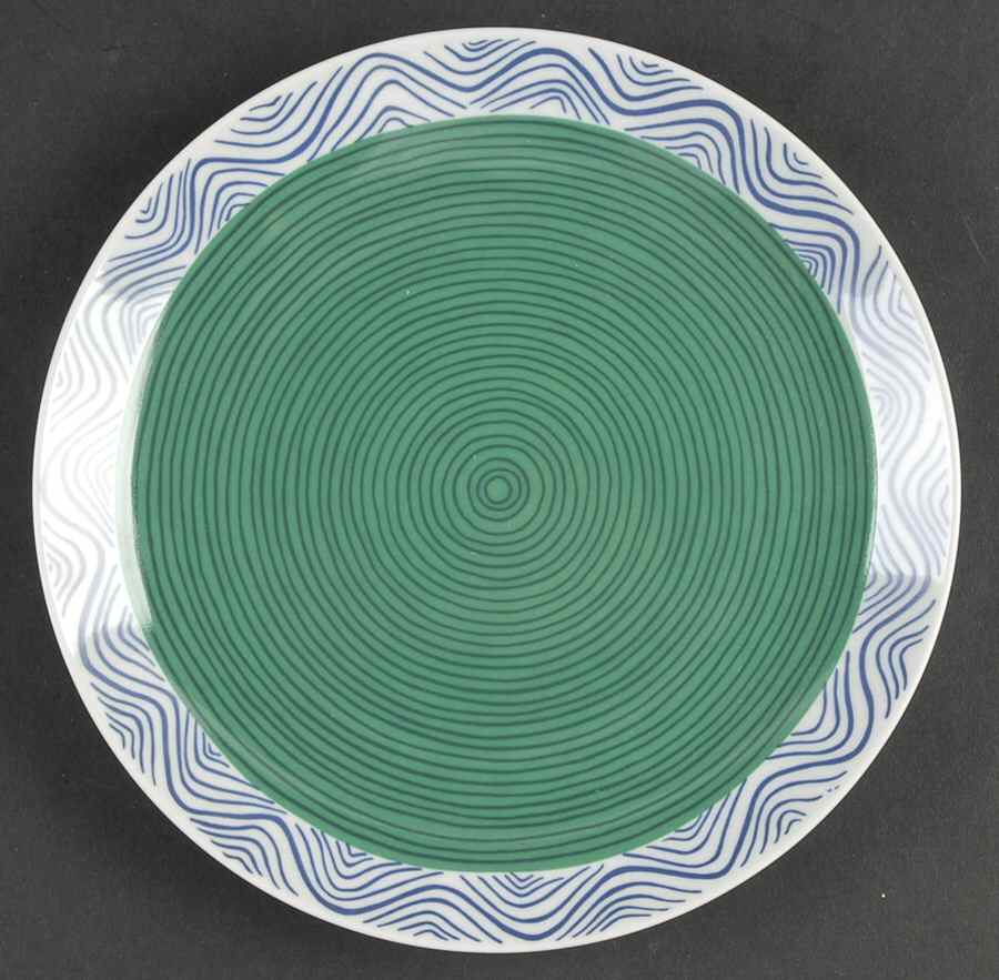 O-Nami Salad/Dessert Plate by Mottahedeh-1