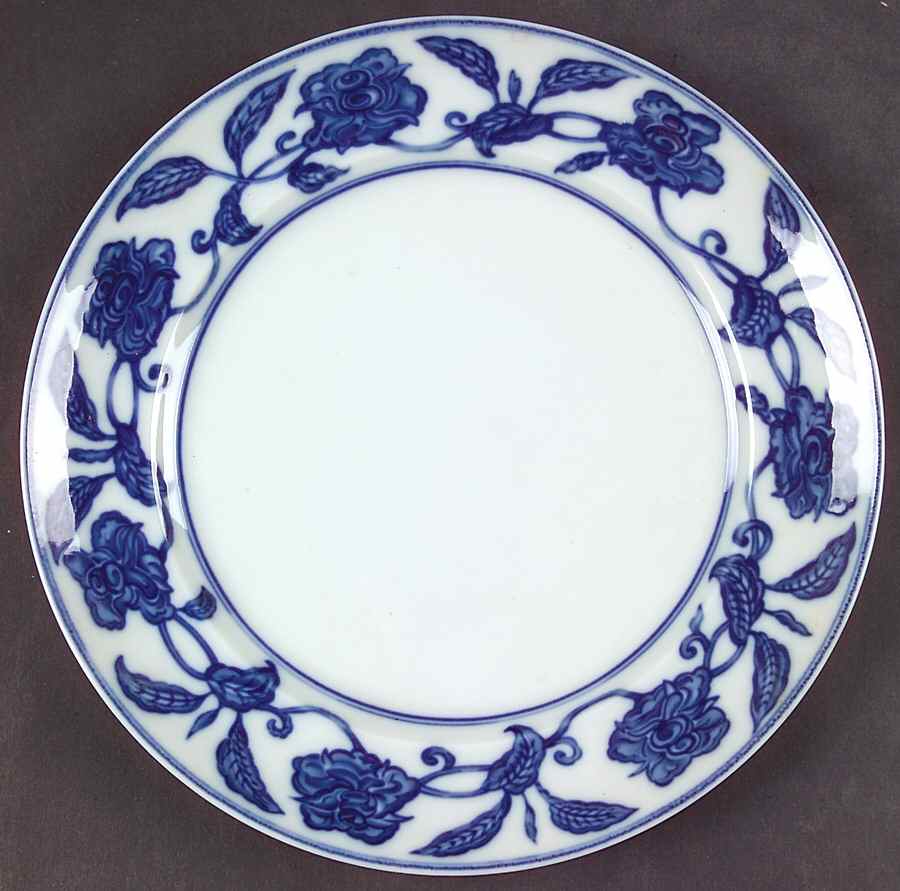 Palace Blue Salad/Dessert Plate by Mottahedeh-1
