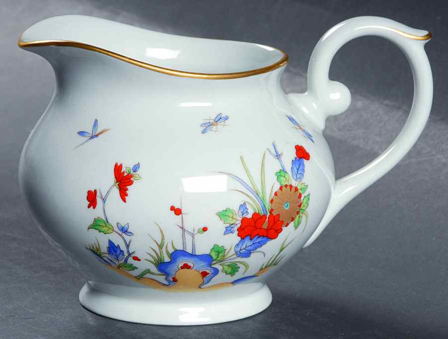 Rock Garden (Pale Blue) Creamer by Mottahedeh-1