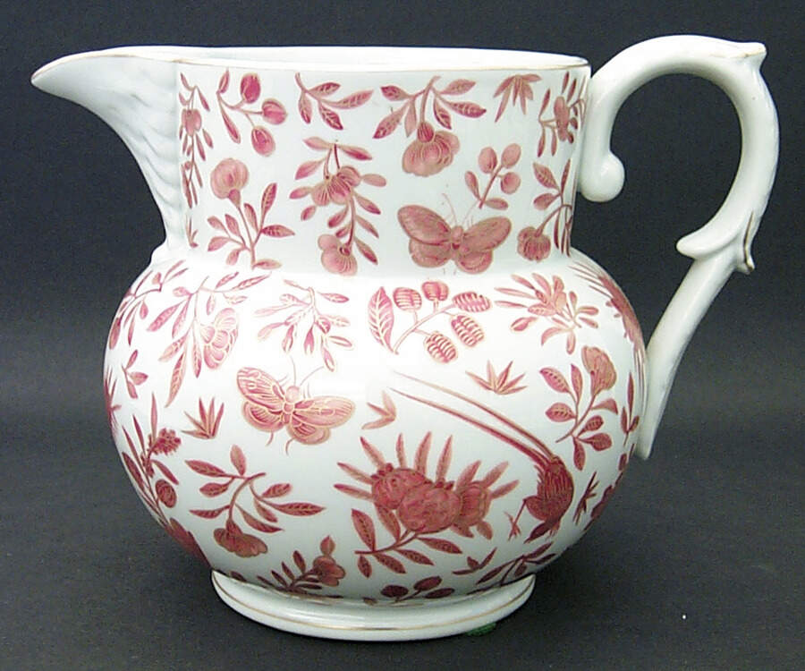 Sacred Butterfly (No Gold Accents) 56 Oz Pitcher by Mottahedeh-1