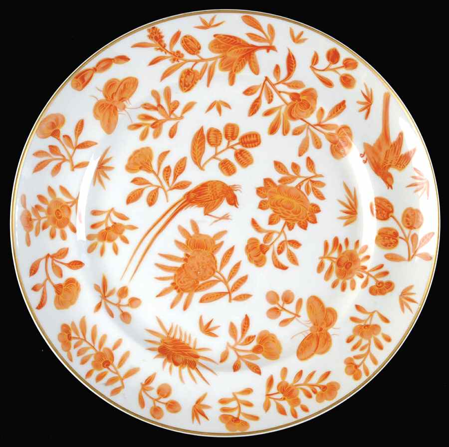 Sacred Butterfly (No Gold Accents) Salad Plate by Mottahedeh-1