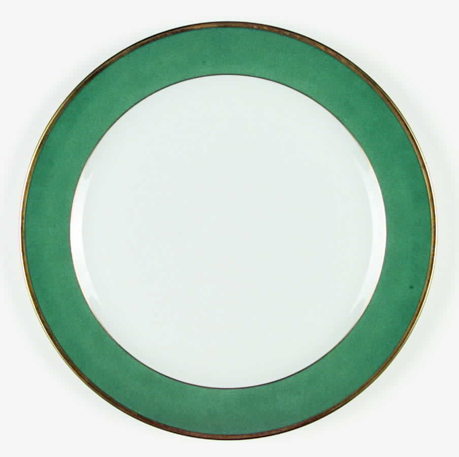 Service Plates Green Service Plate (Charger) by Mottahedeh-1