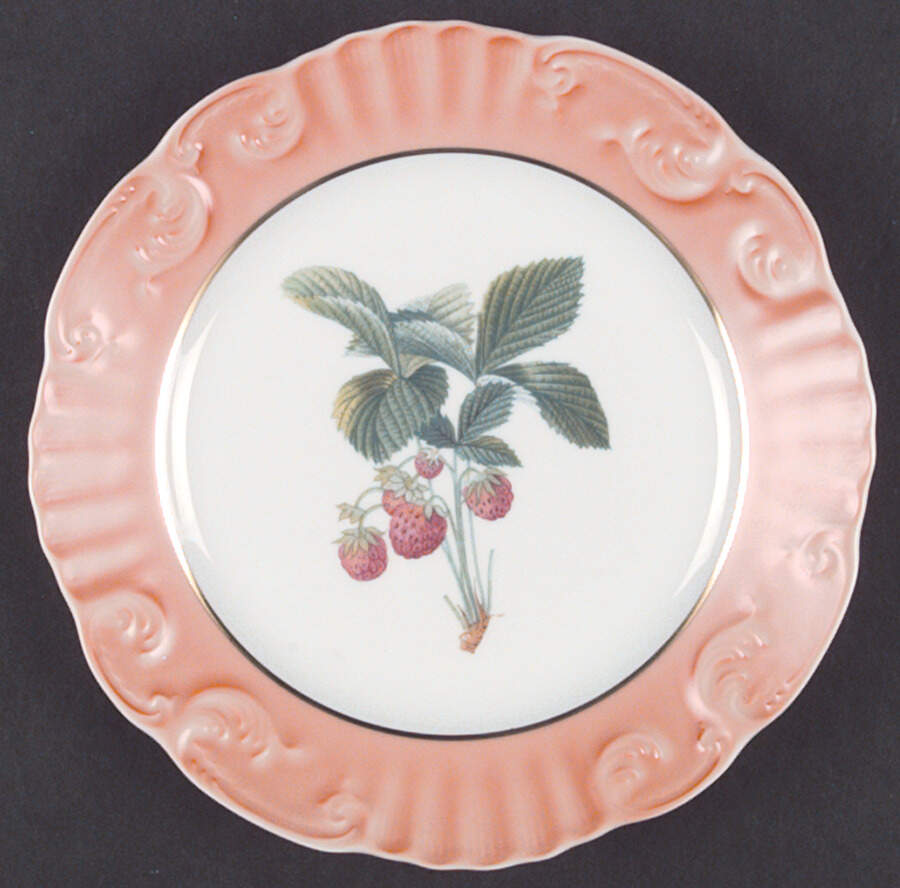 Summer Fruit Salad/Dessert Plate by Mottahedeh-1