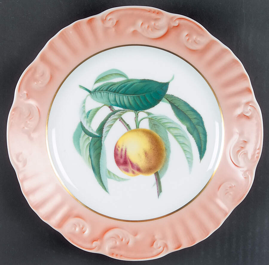 Summer Fruit Salad/Dessert Plate by Mottahedeh-1