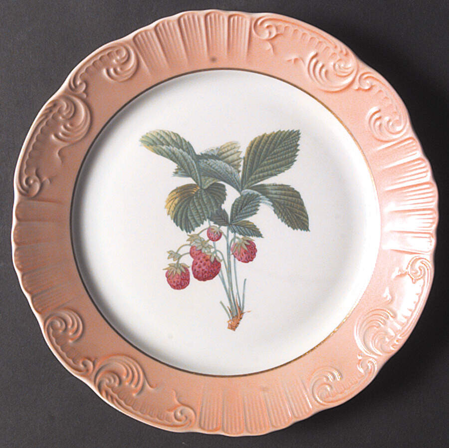 Summer Fruit Dinner Plate by Mottahedeh-1