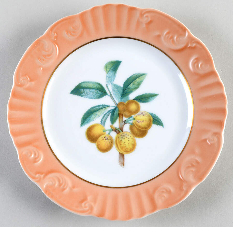 Summer Fruit Salad/Dessert Plate by Mottahedeh-1