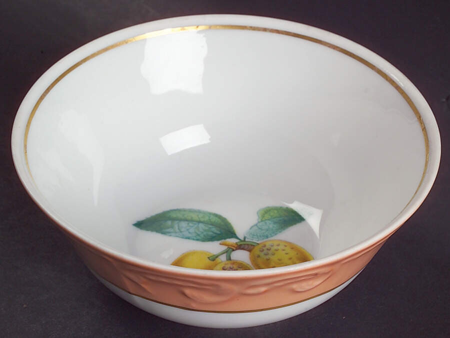 Summer Fruit Fruit/Dessert (Sauce) Bowl by Mottahedeh-1