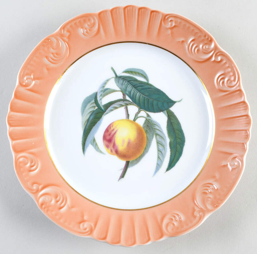 Summer Fruit Dinner Plate by Mottahedeh-1