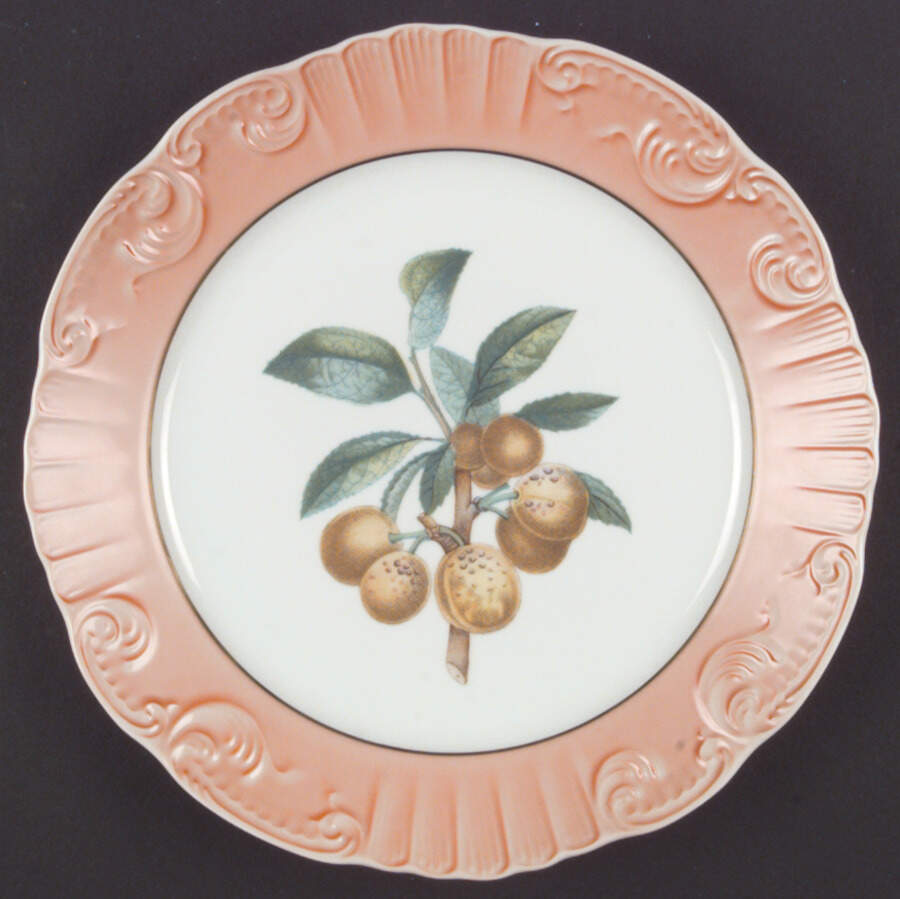 Summer Fruit Dinner Plate by Mottahedeh-1