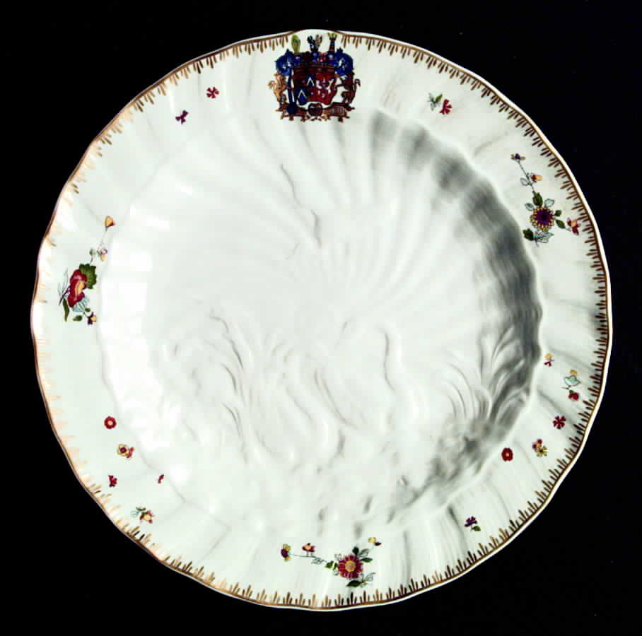 Swan Service Dinner Plate by Mottahedeh-1