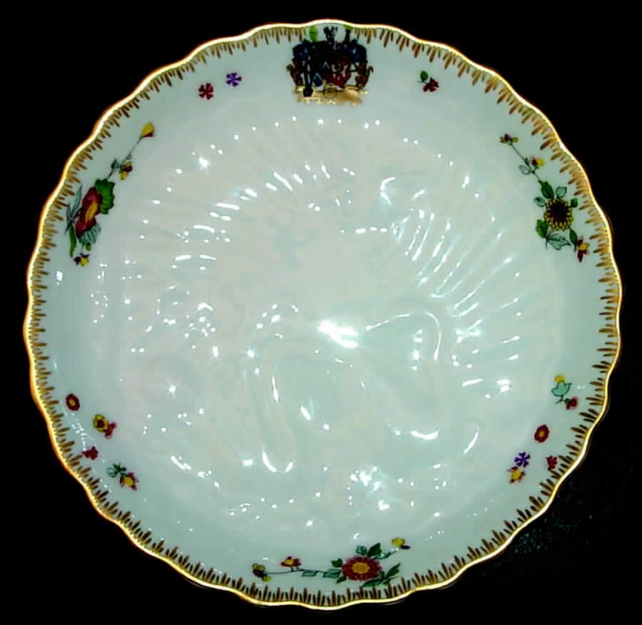 Swan Service Saucer by Mottahedeh-1
