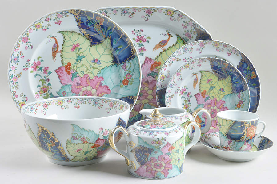 Tobacco Leaf 45 Piece Starter Set by Mottahedeh-1
