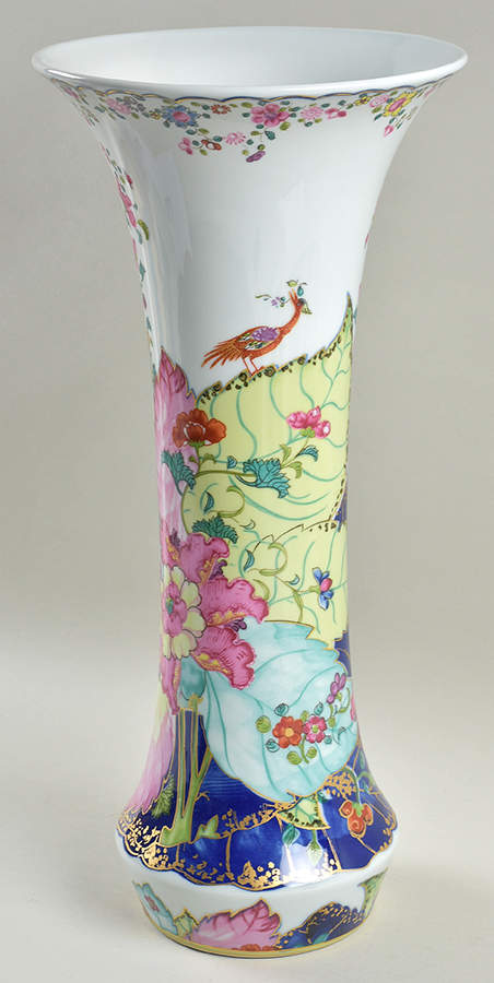 Tobacco Leaf Vase by Mottahedeh-1