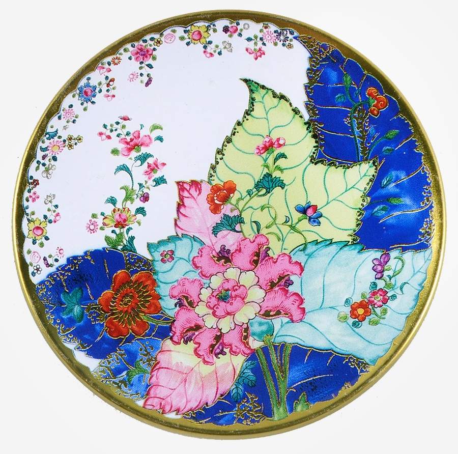 Tobacco Leaf Cork/Wood/Plastic Coaster by Mottahedeh-1
