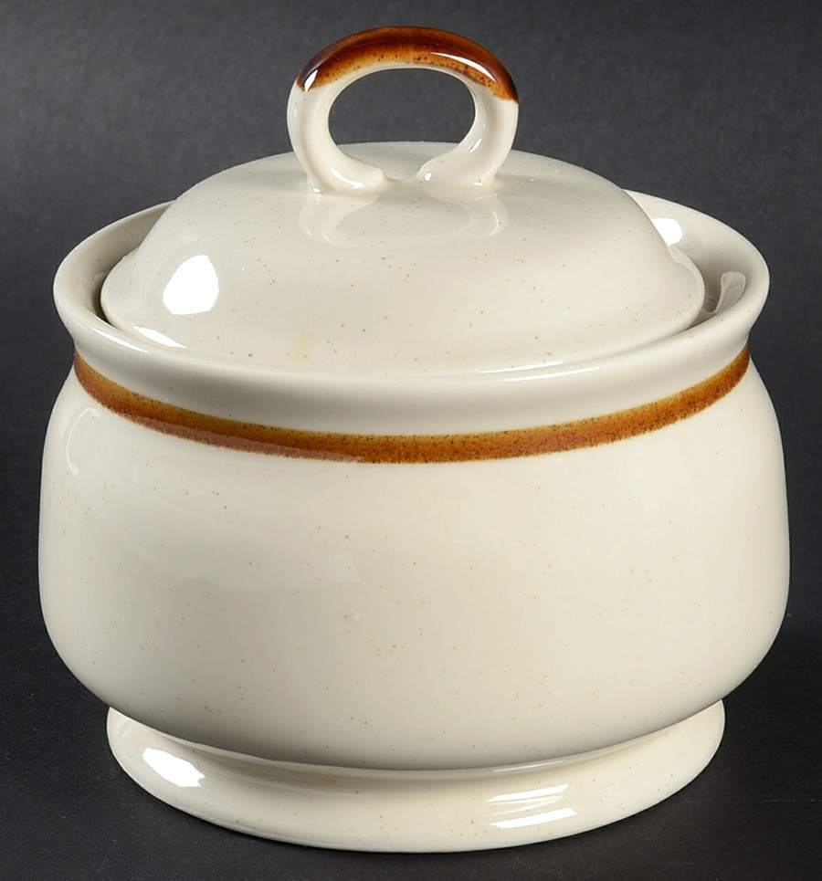 Trellis Blossom Sugar Bowl & Lid by Mountain Wood-1