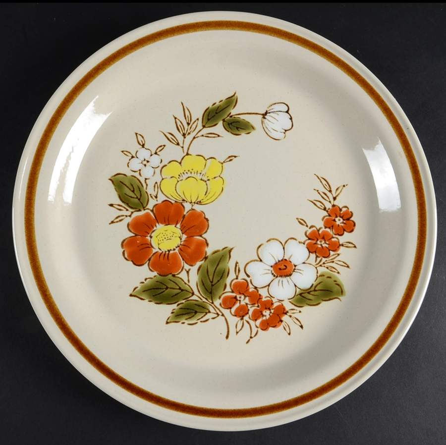 Trellis Blossom 12" Chop Plate (Round Platter) by Mountain Wood-1
