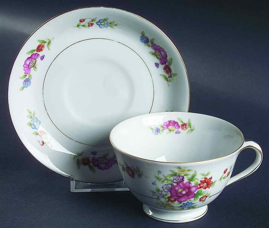 MOY1 Footed Cup & Saucer Set by Moriyama-1