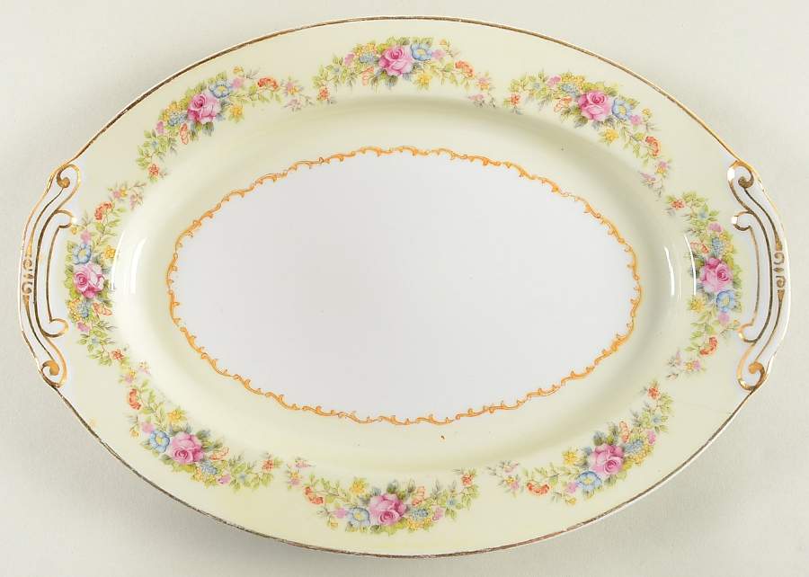 MRU1 12" Oval Serving Platter by Maruichi-1