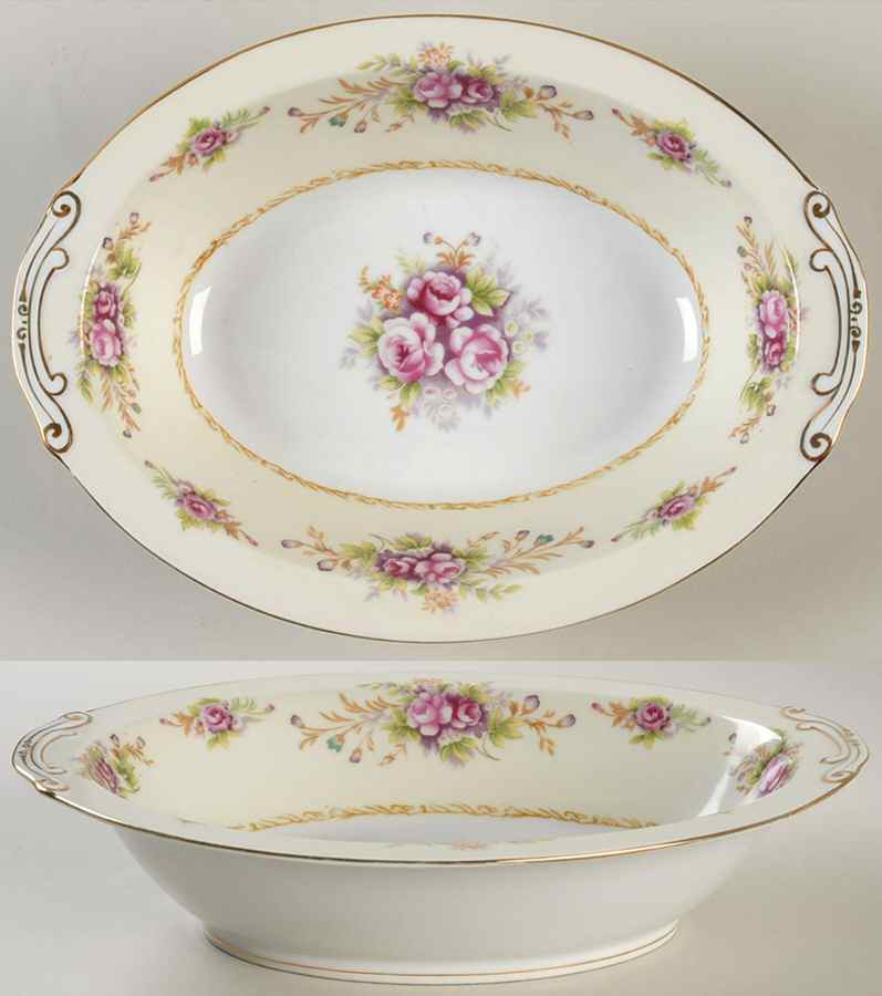 MRU2 10" Oval Vegetable Bowl by Maruichi-1