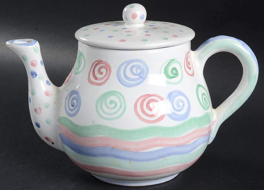 Chenille Teapot & Lid by Mesa Intl-1