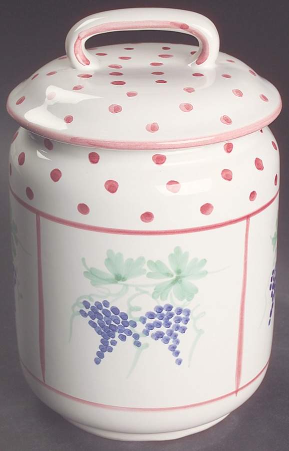 Fruit Bouquet Extra Large Canister & Lid by Mesa Intl-1